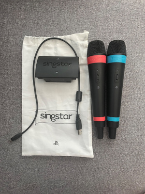 SingStar Langattomat Mikrofonit PS2 PS3 PS4 Konsoleille
