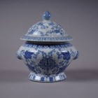098. Liemikulho Chinoiserie-tyyli, keramiikkaa. - pikkukuva 1