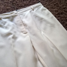 Valkoiset Caprit / Caprihousut / Culotte-housut - koko 36 - pikkukuva 4