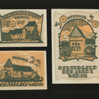Saksa Notgeld 10, 25, 50 Pfg, Warin 1922 - pikkukuva 1