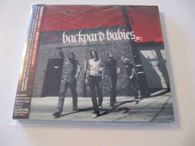 Backyard Babies Stockholm Syndrome Japanilainen CD OBI