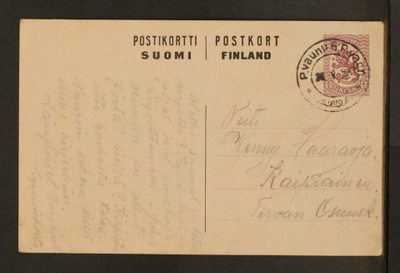 # 23442 # Ehiö 2mk - P.vaunu 6 > Kaipiainen - 1922