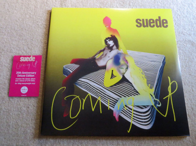 SUEDE: Coming Up + B-sides 2LP ( 2016 Ltd UK-painos)