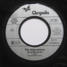 The Adventures: Send My Heart   7" single   1984 - pikkukuva 3