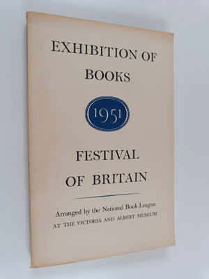 Exhibition of books 1951 : Festival of Britain