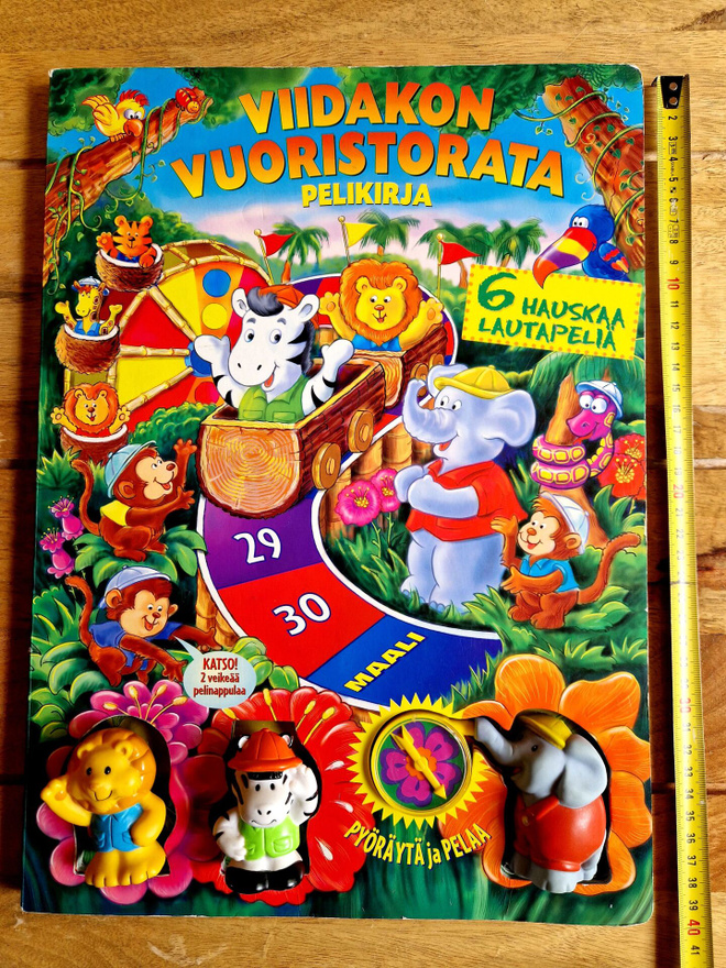 Viidakon vuoristorata hauska pelikirja 1998