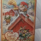 Tontut jouluinen taulu God Jul - pikkukuva 2