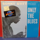 SONNY STITT - ONLY THE BLUES M-/EX+ JAPAN -81 PRESS MONO LP - pikkukuva 1