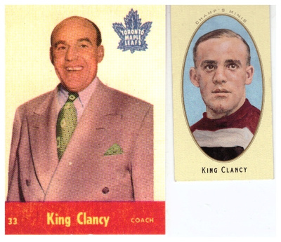2 x Legenda KING CLANCY Toronto Maple Leafs