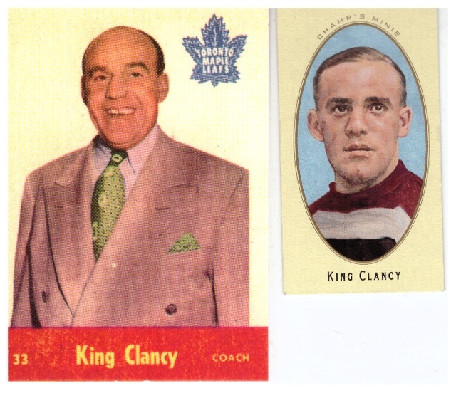 2 x Legenda KING CLANCY Toronto Maple Leafs