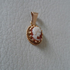 Camee riipus Kulta 14K (585) - pikkukuva 1