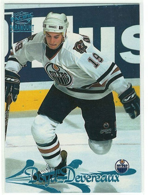 97-98 Paramount Ice Blue #73 Boyd Devereaux