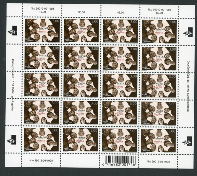 1999 Martta-liike 100 vuotta arkki **