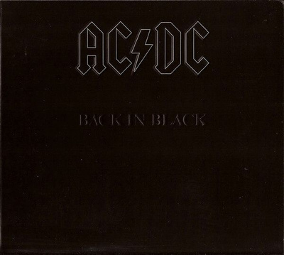 AC/DC - Back In Black (CD) HYVÄ KUNTO!! Remastered