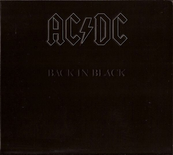 AC/DC - Back In Black (CD) HYVÄ KUNTO!! Remastered