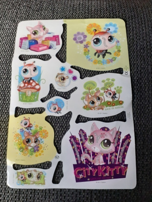 mlp 2160 kiiltokuva-arkki littlest pet shop