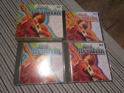 3 x CD Jimi Hendrix KBOX3149a,b,c