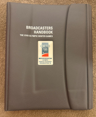 NAGANO 1998 BROADCASTERS HANDBOOK (ERITTÄIN HIENO)
