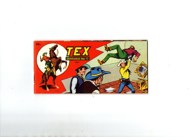 TEX SEIKKAILU n:o 11 1961 9. vuosik. Pimeyden töitä