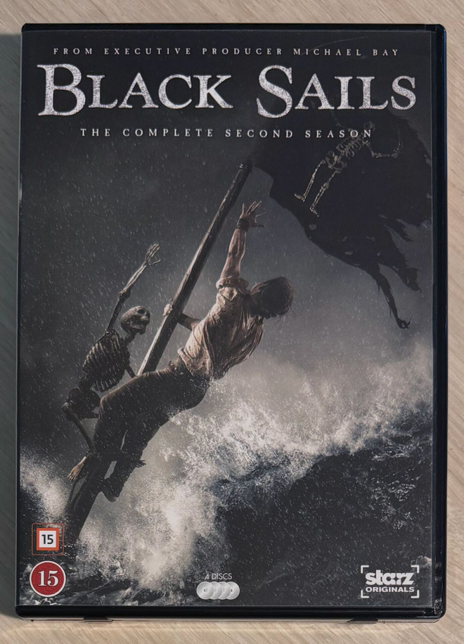 Black Sails: Kausi 2 (4DVD) Emmy-palkittu sarja