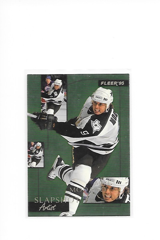 1994-95 Fleer Slapshot Artists #6of10 Mike Modano Dallas