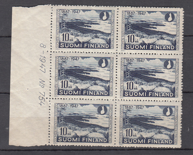 1947 Matkailijayhdistys numerokuusilo **