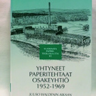 Yhtyneet Paperitehtaat Osakeyhtiö 1952-1969 (sid.) 1.p - pikkukuva 1