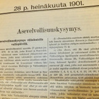 VANHA Lehtinen Asevelvollisuuskysymys 1901Vastarintaliike - pikkukuva 2