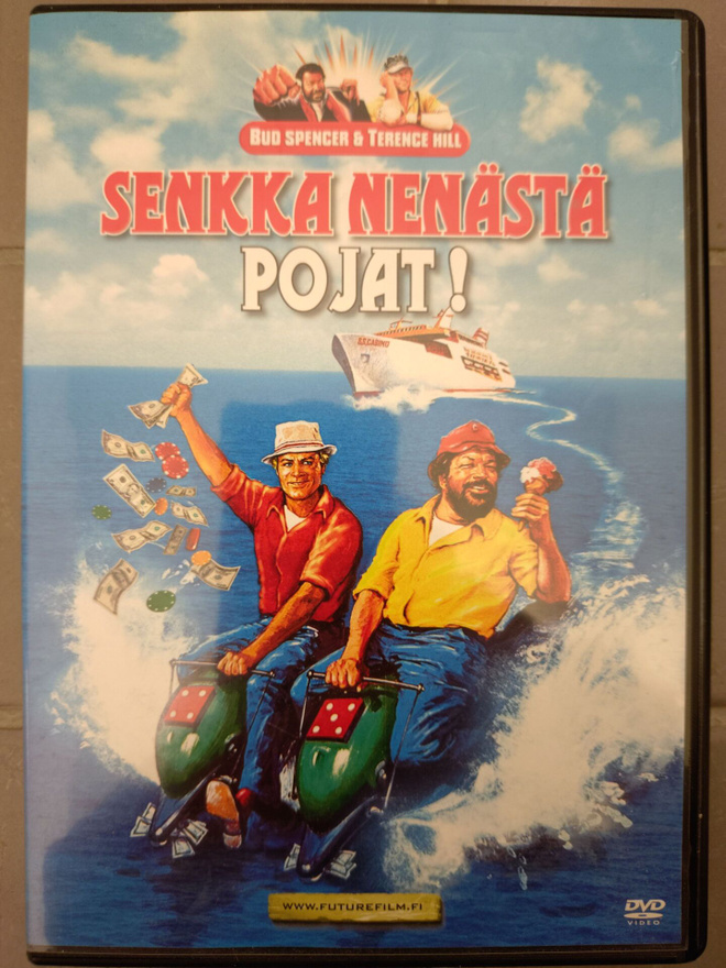 seikkailu Senkka nenästä pojat! (1978) Bud Spencer & Terence