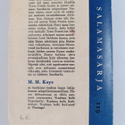 M. M. Kaye : Varjojen talo : jännitysromaani - pikkukuva 2