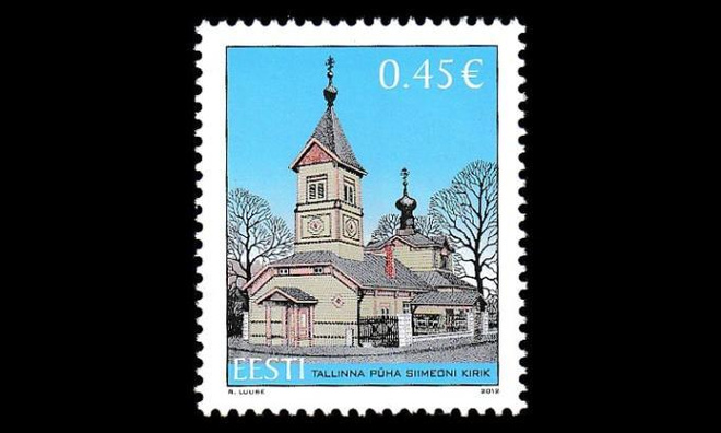 Eesti 735 ** Simeonin kirkko Tallinna (2012)