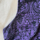 * OASIS tummanvioletti MEKKO mustalla kuvioilla * koko 38 * - pikkukuva 4