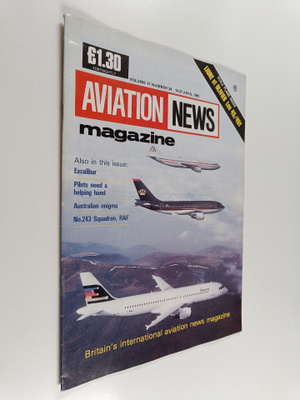 Aviation News Magazine vol 17 no. 24 1989