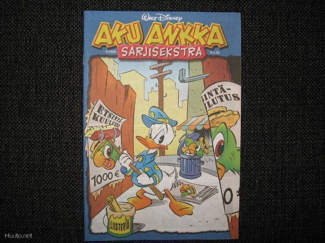 Aku Ankka 2006 N:o 89 Kuukauden sarjisekstra