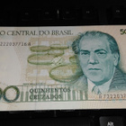Brasilia Brazil 500 cruzados P212c UNC - pikkukuva 1