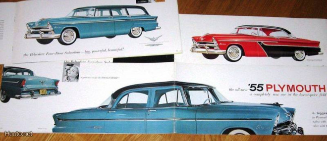 1955 Plymouth PRESTIGE esite - ISO - 24 sivua