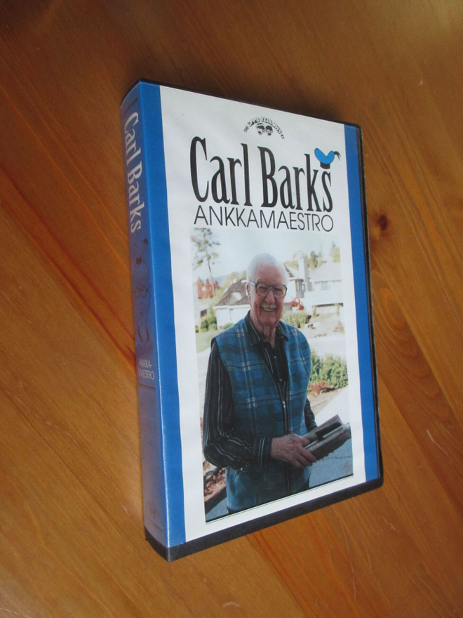 Carl Barks ankkamaestro VHS (Good Fellows) (Disney)
