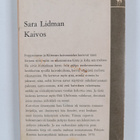 Sara Lidman : Kaivos - pikkukuva 2