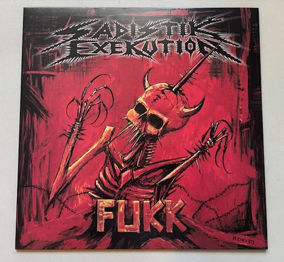 Sadistik Exekution – Fukk LP *Bloodred marble