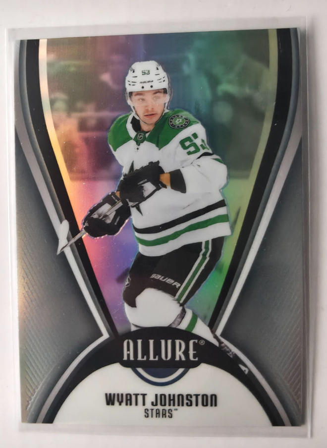 Wyatt Johnston 2025-26 Allure Black Rainbow