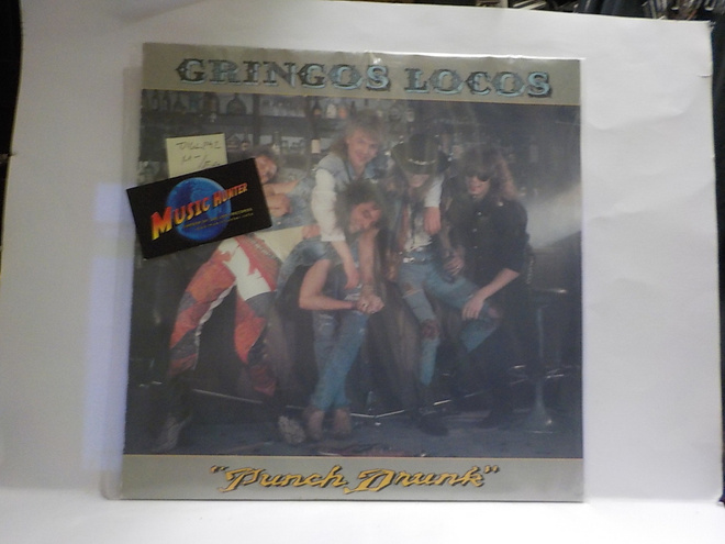 GRINGOS LOCOS - PUNCH DRUNK M-/EX+ LP