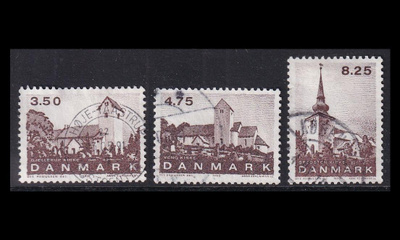 Tanska 986-8 o Jyllannin kyläkirkkoja (1990)