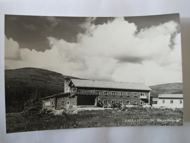 Postikortti Lappi Pallastunturi 1950-l Alkup.Mallikappale