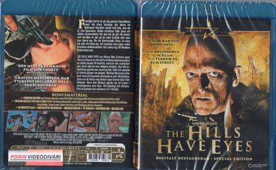Hills Have Eyes (86 690) UUSI -SV- BLU-RAY Wes Craven 1977