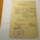 1924 Sortavala lentäjän valtakirja - pikkukuva 1