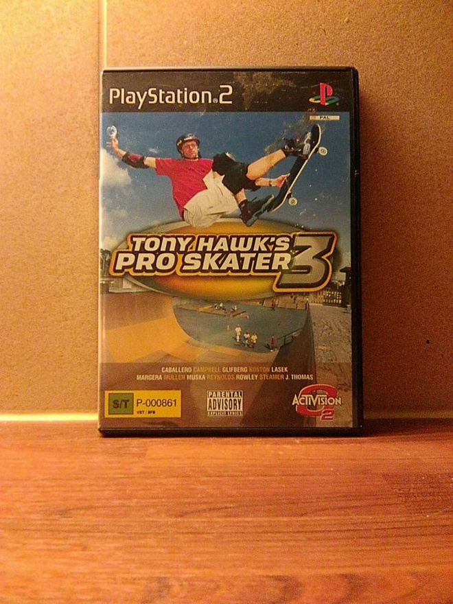 PS 2: TONY HAWK'S PRO SKATER 3 (CIB) PAL