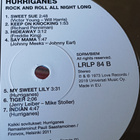 Hurriganes LP Rock and roll all night long 2019 - pikkukuva 3