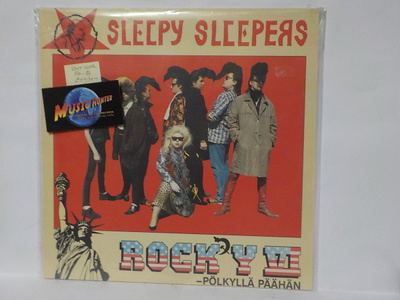SLEEPY SLEEPERS - PÖLKYLLÄ PÄÄHÄN EX+/M- FIN 86