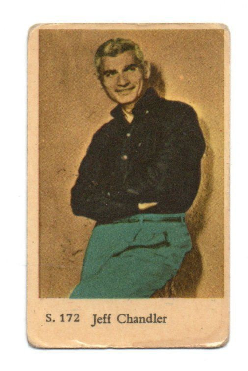 Purkkakuva S. n:o 172 JEFF CHANDLER