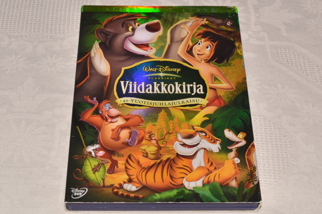 Disney "VIIDAKKOKIRJA" Klassikko DVD Nro: 19 (tupla dvd)